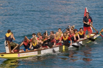 Rowing at Perranporth